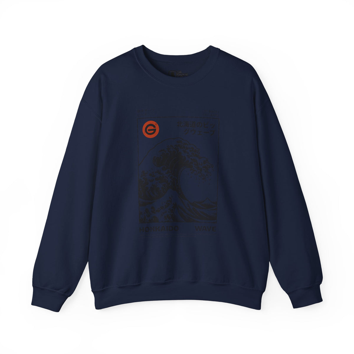 Hokkaido Wave Crewneck Sweatshirt