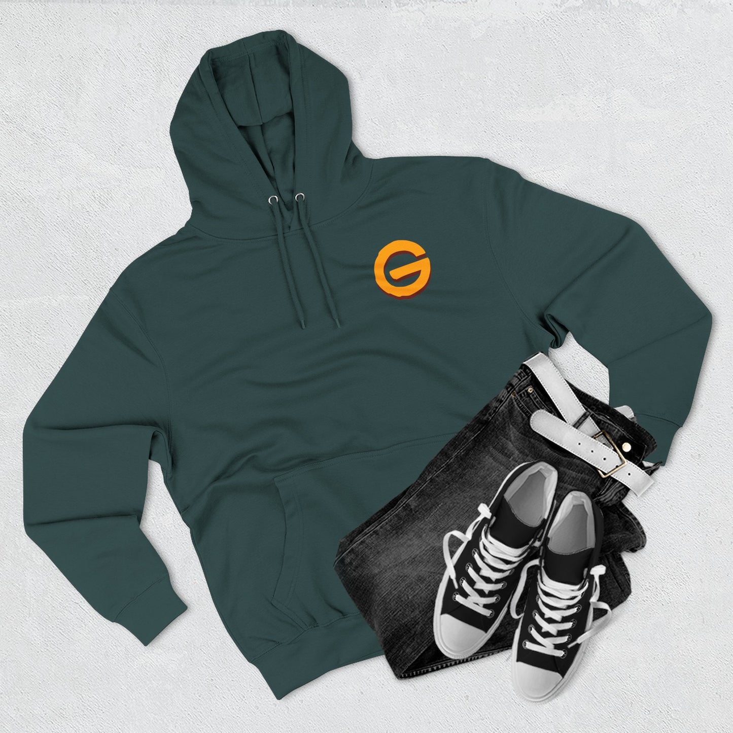 Weirdo Graphic Hoodie — Retro Skate Cartoon Fleece Pullover