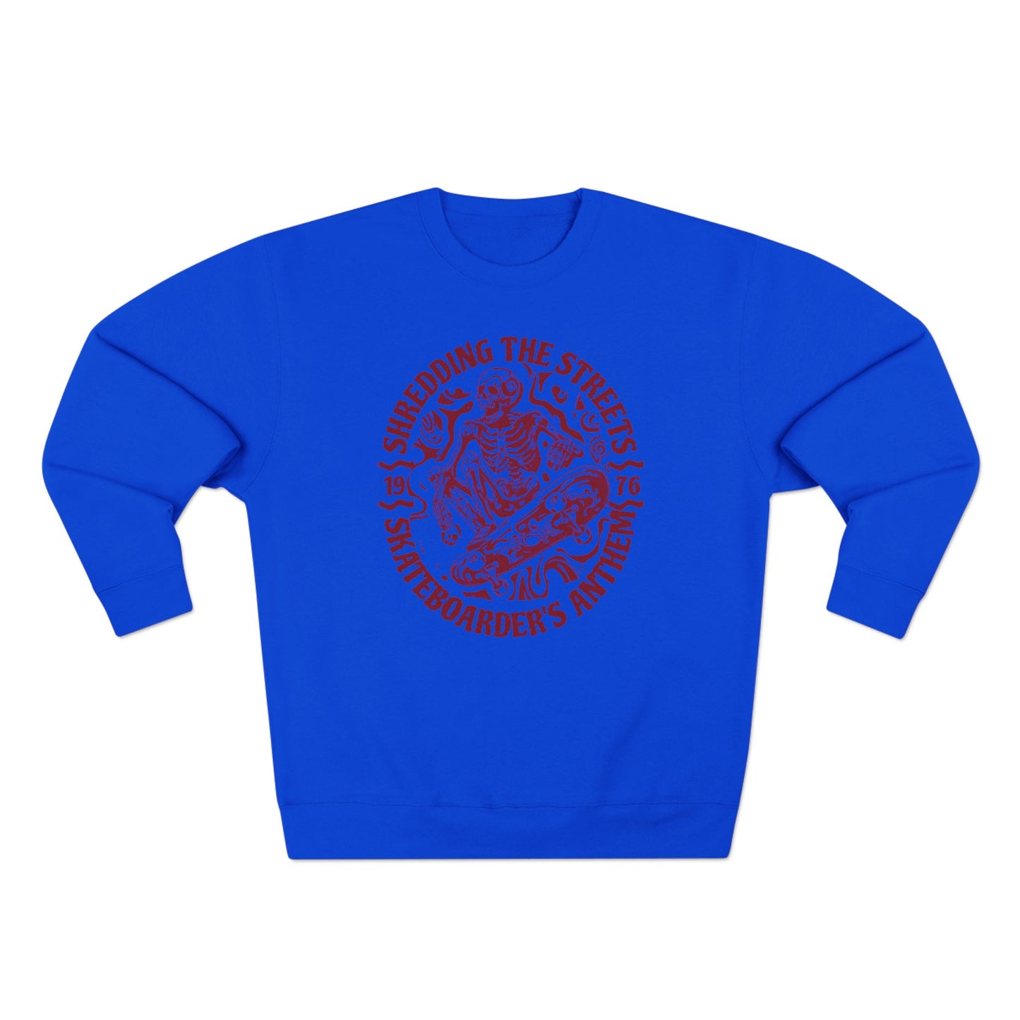 Skate Anthem Shredding Streets Sweatshirt