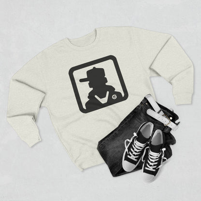 Vintage Detective Silhouette Crewneck Sweatshirt