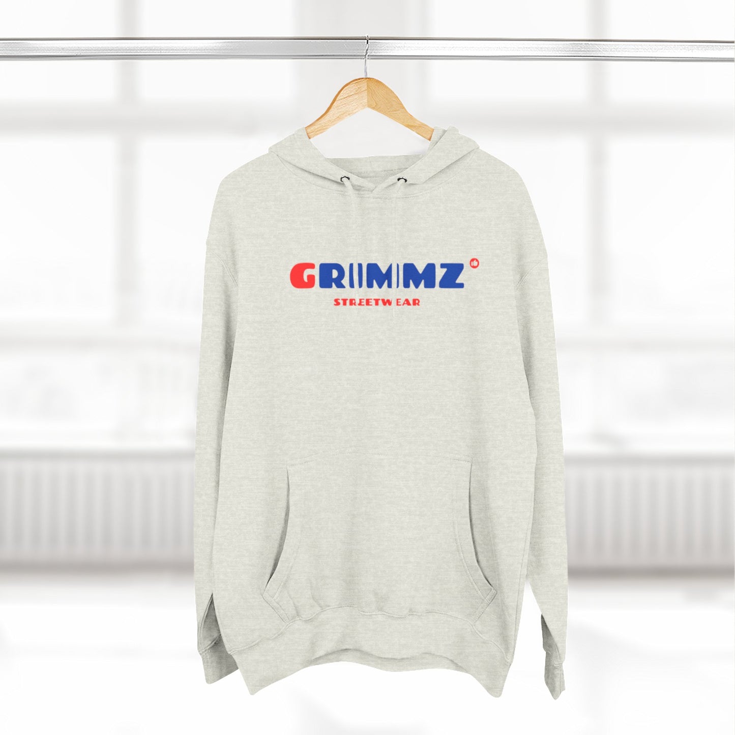 GRIIMZ Bold Red Blue Hoodie