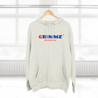 GRIIMZ Bold Red Blue Hoodie