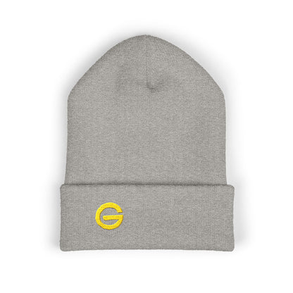 Gold G Classic Knit Beanie