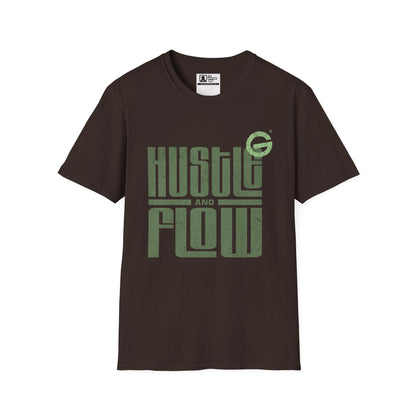 Hustle and Flow T-Shirt — Vintage Green Graphic Tee