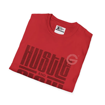 Hustle Flow Motivational Streetwear Tee