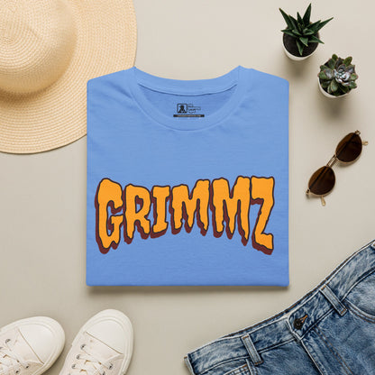 Grimmz Orange Drip Logo T-Shirt