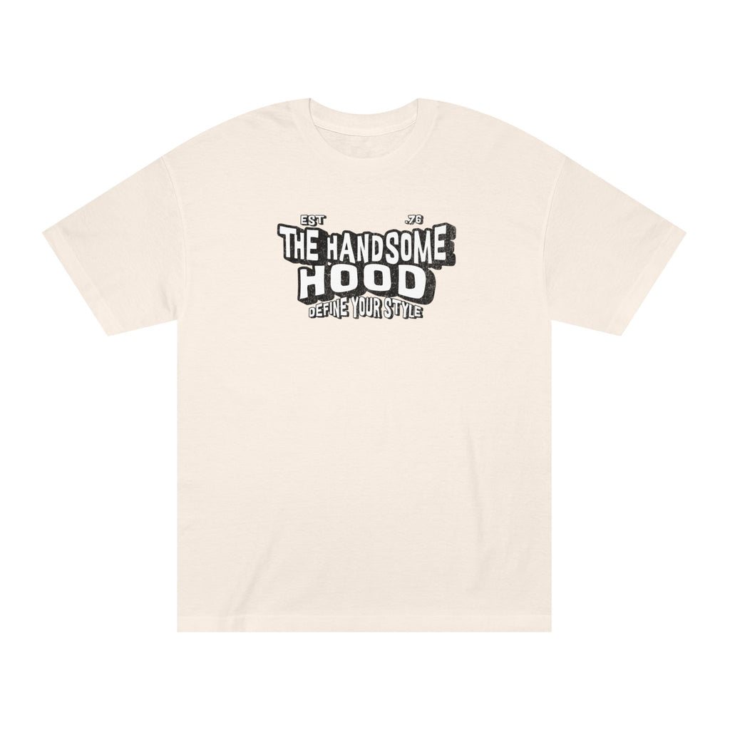Graphic Tee — "The Handsome Hood" Retro Logo