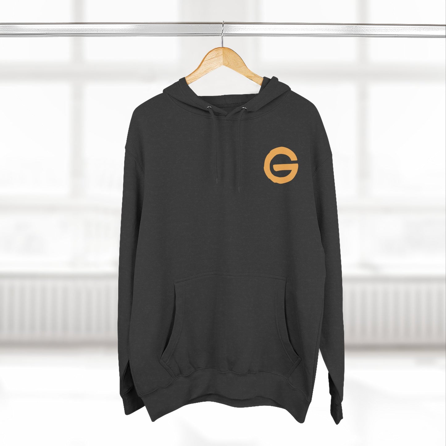 Hustle Flow Retro Gold Hoodie