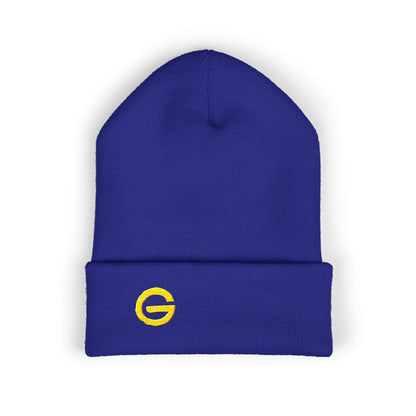 Gold G Classic Knit Beanie