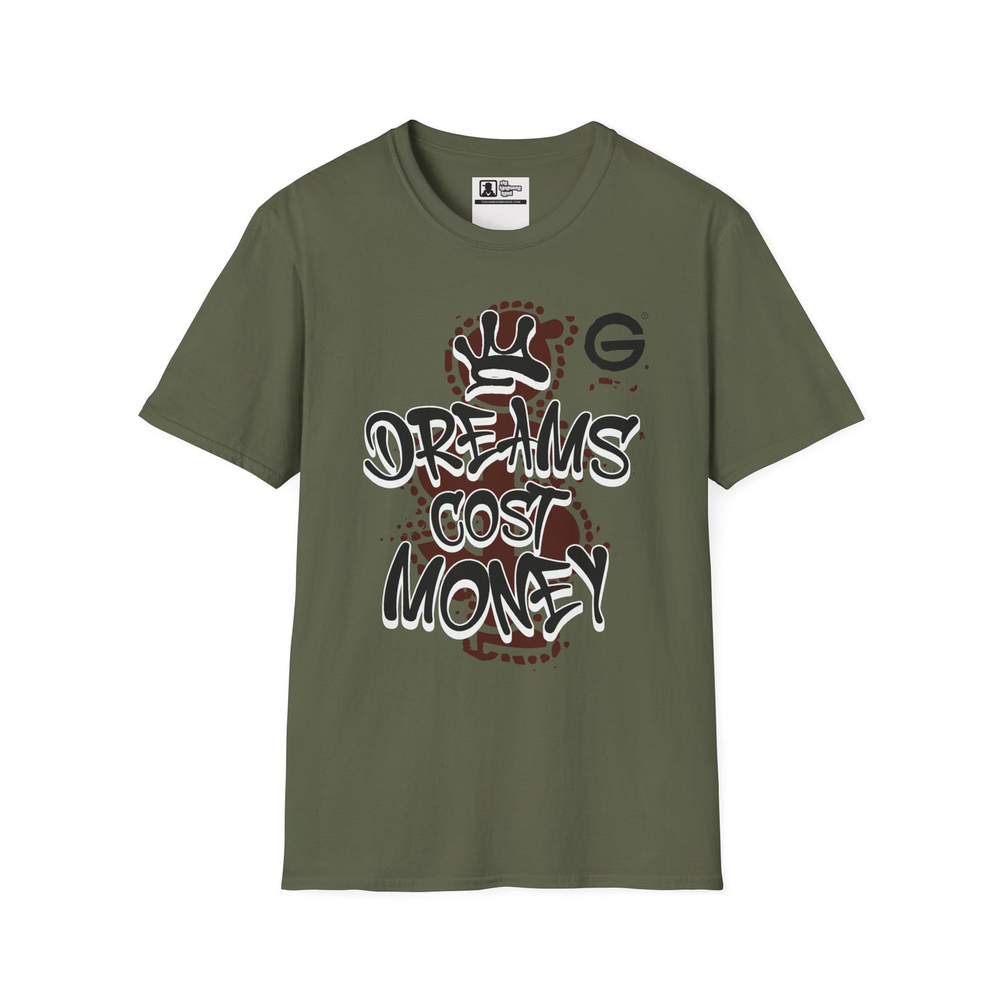 Dreams Cost Money Graffiti Tee