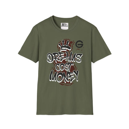 Dreams Cost Money Graffiti Tee