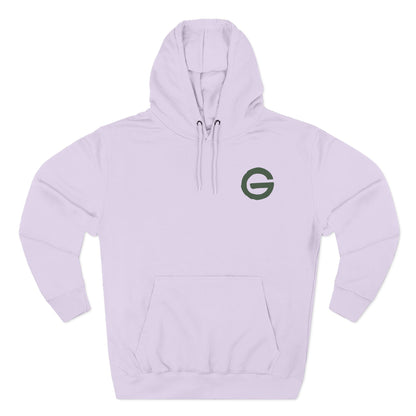 Minimalist Green 'G' Logo Hoodie