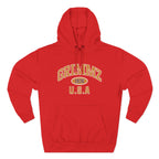 Grimmz 1976 U.S.A. Hoodie — Vintage Collegiate Fleece Pullover