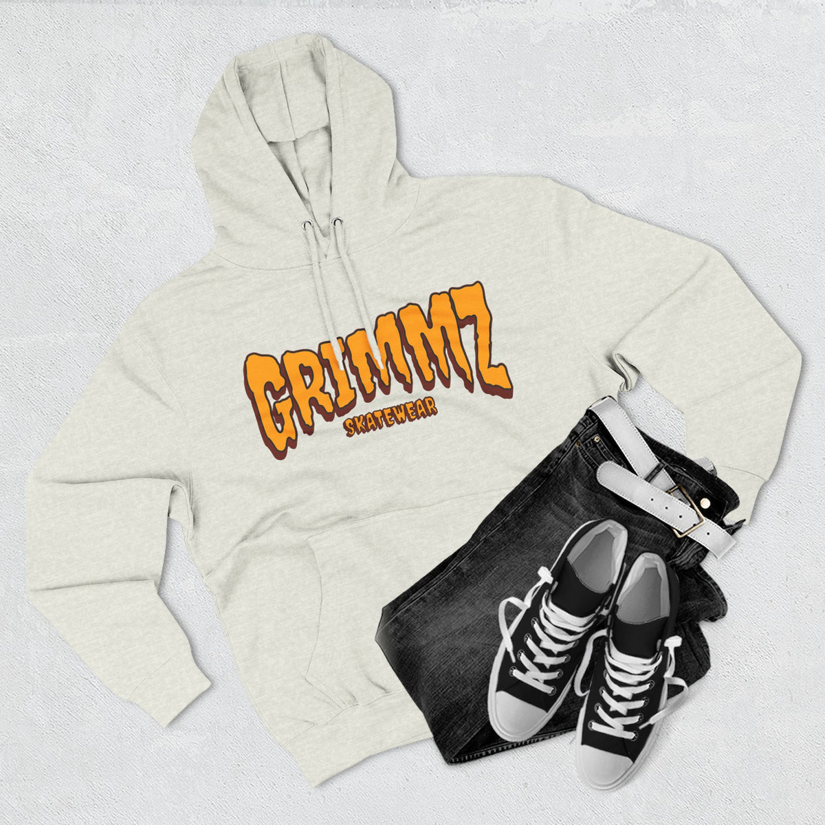 Grimmz Skateboarding Skeleton Hoodie