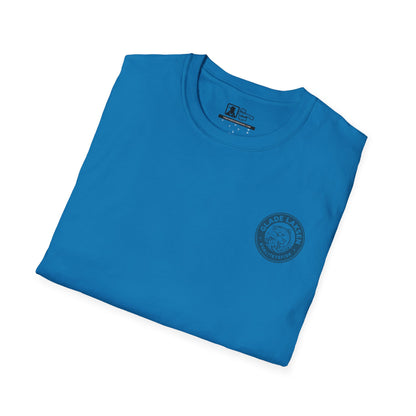 Glade Laksen Kvalitetsfisk T-Shirt — Vintage Salmon Fishing Tee
