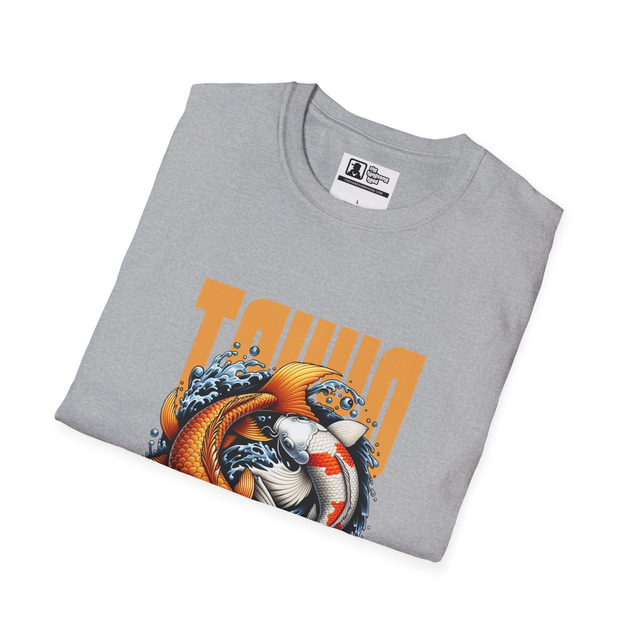 Tokyo Koi Graphic T-Shirt — Retro Japanese Fish Design