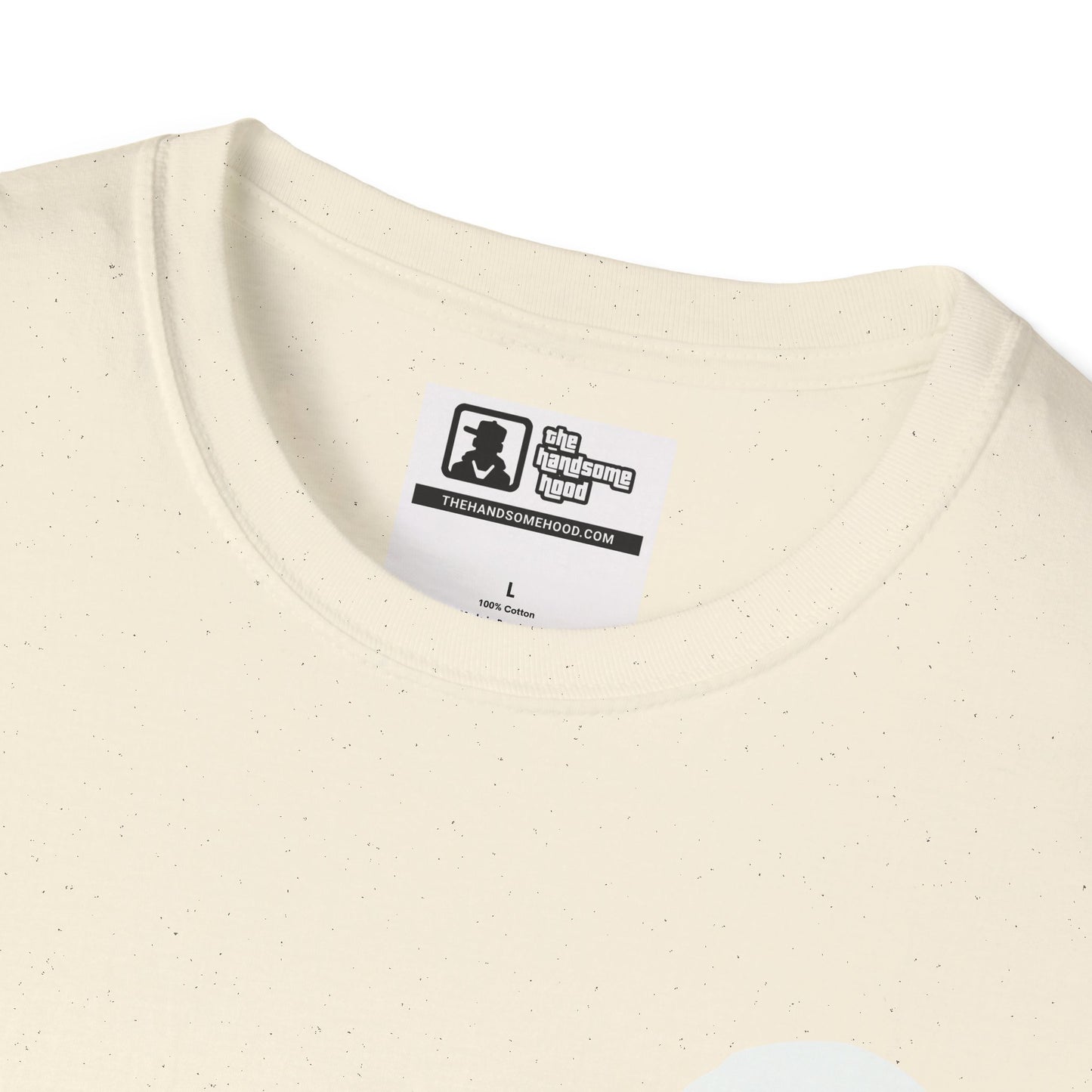 Plain White T-Shirt Minimal Crew Neck Tee