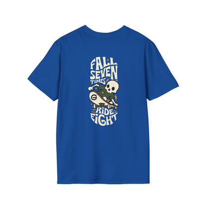 Skater Skull Tee Skateboard Graphic T-Shirt