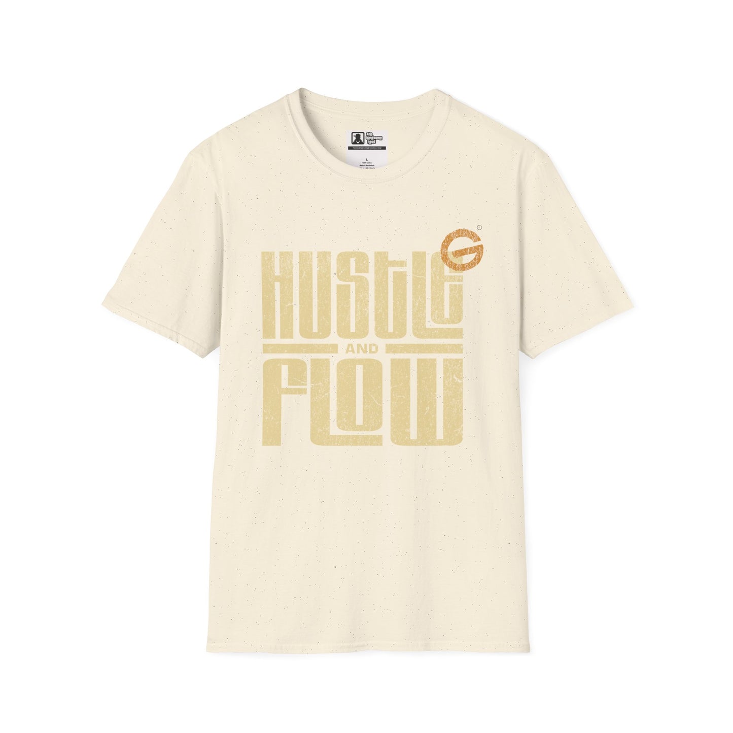 Hustle Flow Retro Gold Tee