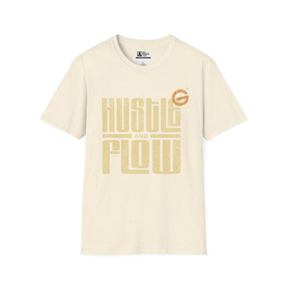 Hustle Flow Retro Gold Tee