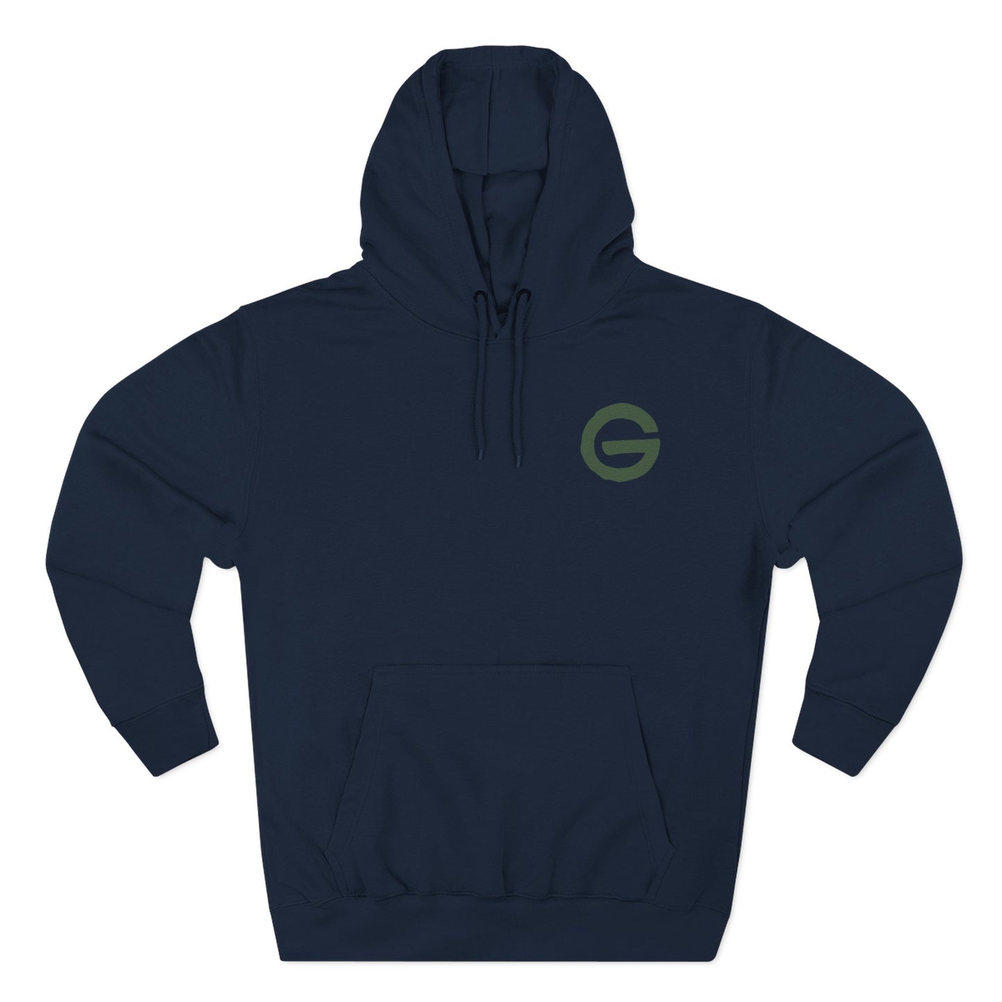 Minimalist Green 'G' Logo Hoodie