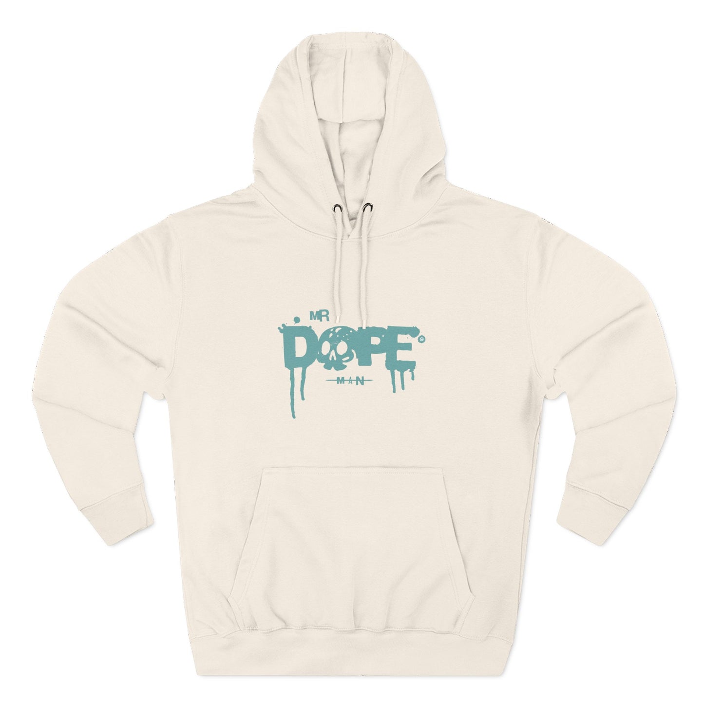 Dope Skull Fleece Hoodie Graphic Streetwear