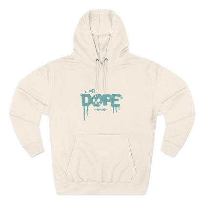 Dope Skull Fleece Hoodie Graphic Streetwear