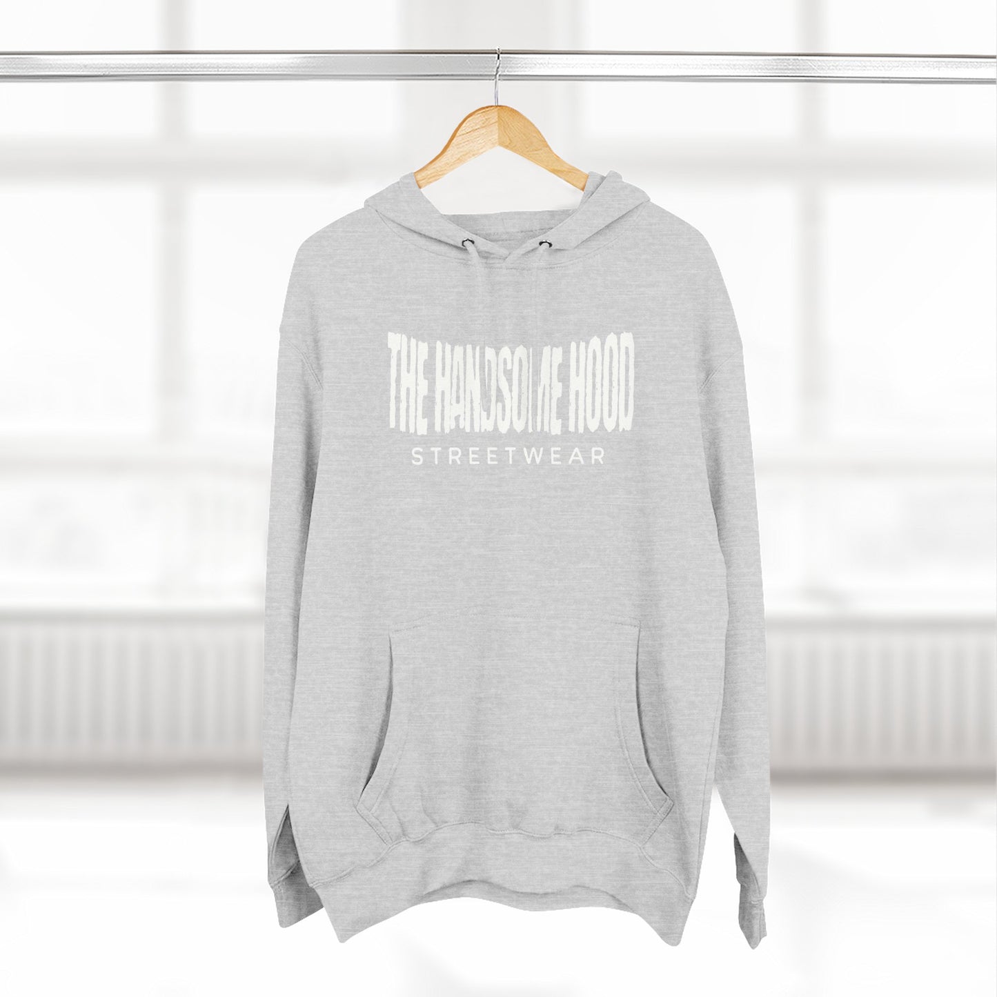 Housome Hood Grey Three-Panel Hoodie