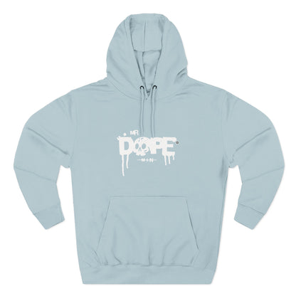 Classic White Three-Panel Hoodie