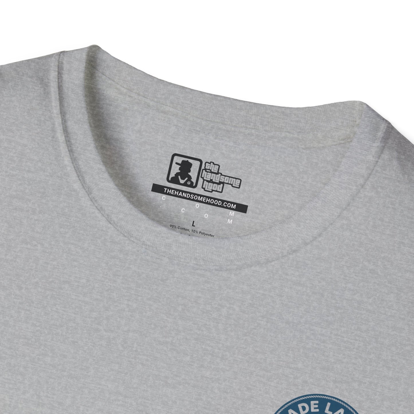 Glade Laksen Kvalitetsfisk T-Shirt — Vintage Salmon Fishing Tee