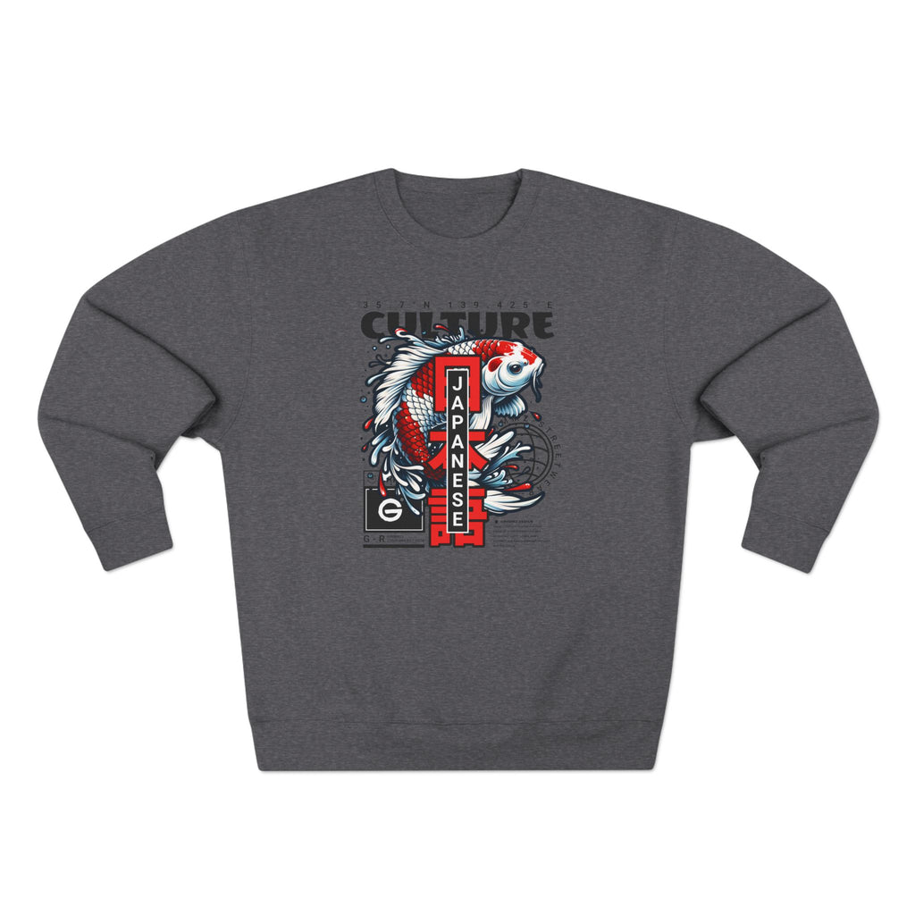 Japanese Koi Culture Crewneck Sweatshirt