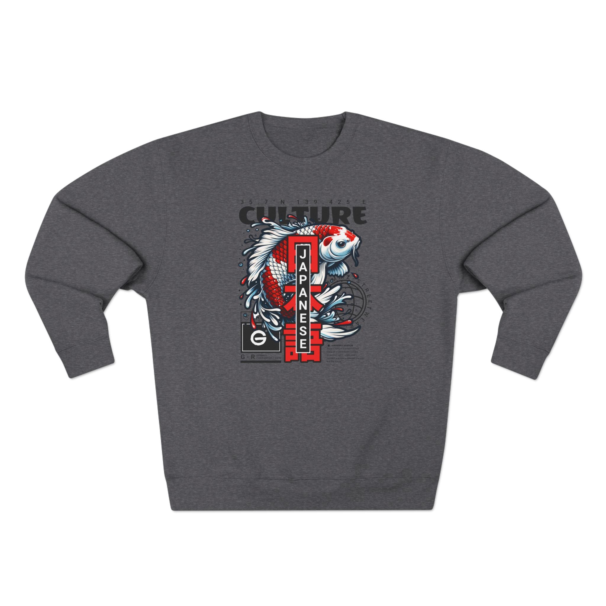 Japanese Koi Culture Crewneck Sweatshirt