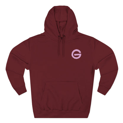 Minimalist Pink G Logo Hoodie