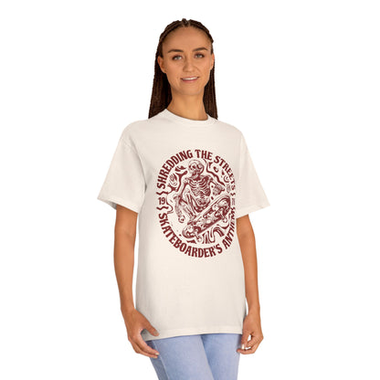 Skate Anthem Shredding Streets Tee