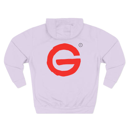 Red Brushstroke G Logo Hoodie