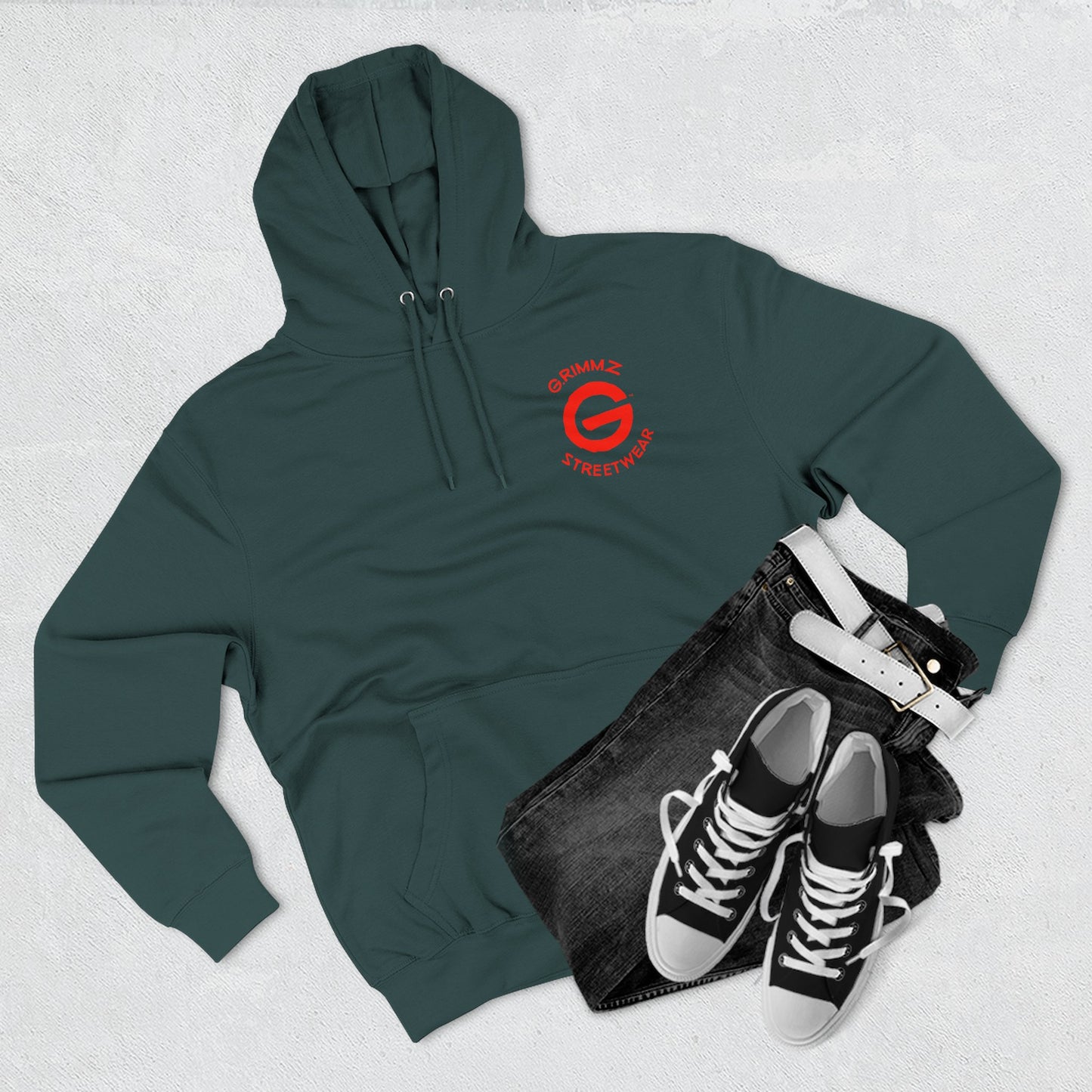 Classic Red Brushstroke G Hoodie