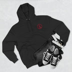 Skateboarders In Hell Graphic Hoodie — Retro Skate Circle Design