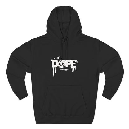 Classic White Three-Panel Hoodie