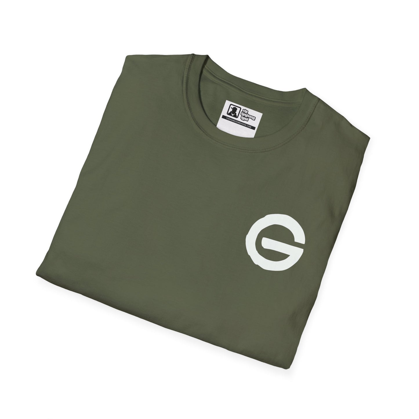 Plain White T-Shirt Minimal Crew Neck Tee