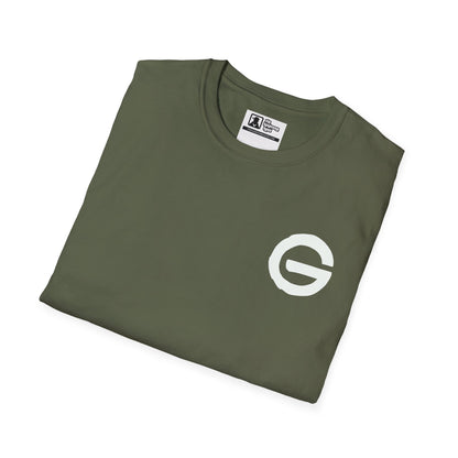 Plain White T-Shirt Minimal Crew Neck Tee