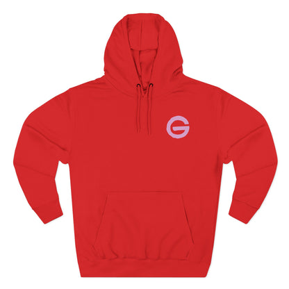 Hustle Flow Pink Graphic Hoodie
