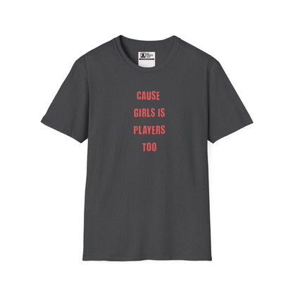 irls Are Players Empowerment Graphic Tee