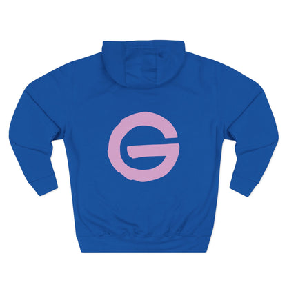 Minimalist Pink G Logo Hoodie