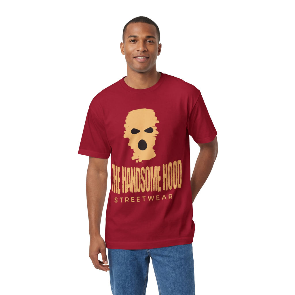 Streetwear Tee — "The Handsome Hood" Graphic T-Shirt