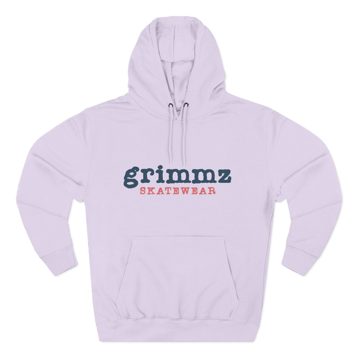 Grimmz Skatewear Fleece Hoodie — Vintage Skate Logo Pullover