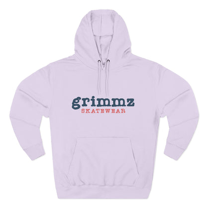 Grimmz Skatewear Fleece Hoodie — Vintage Skate Logo Pullover