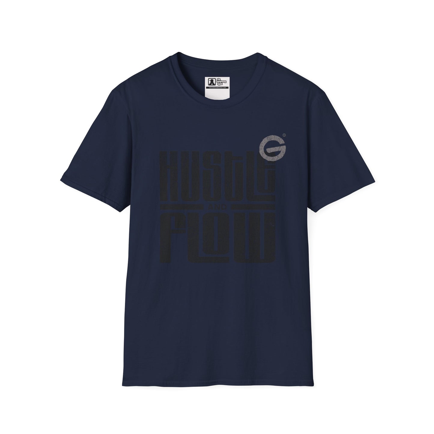 Hustle Flow Motivational Streetwear Tee