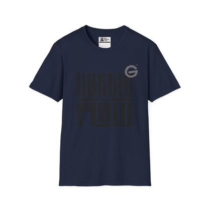 Hustle Flow Motivational Streetwear Tee