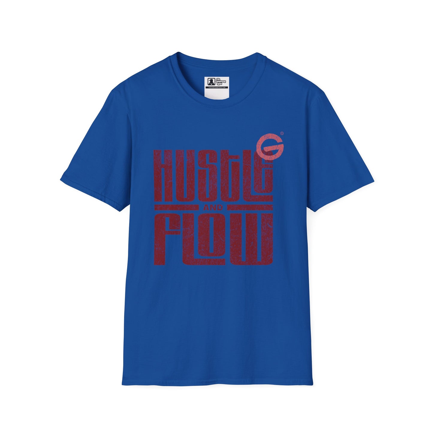 Hustle Flow Motivational Streetwear Tee