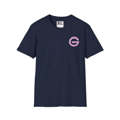 T-Shirt — Minimal Pink 'G' Logo Tee